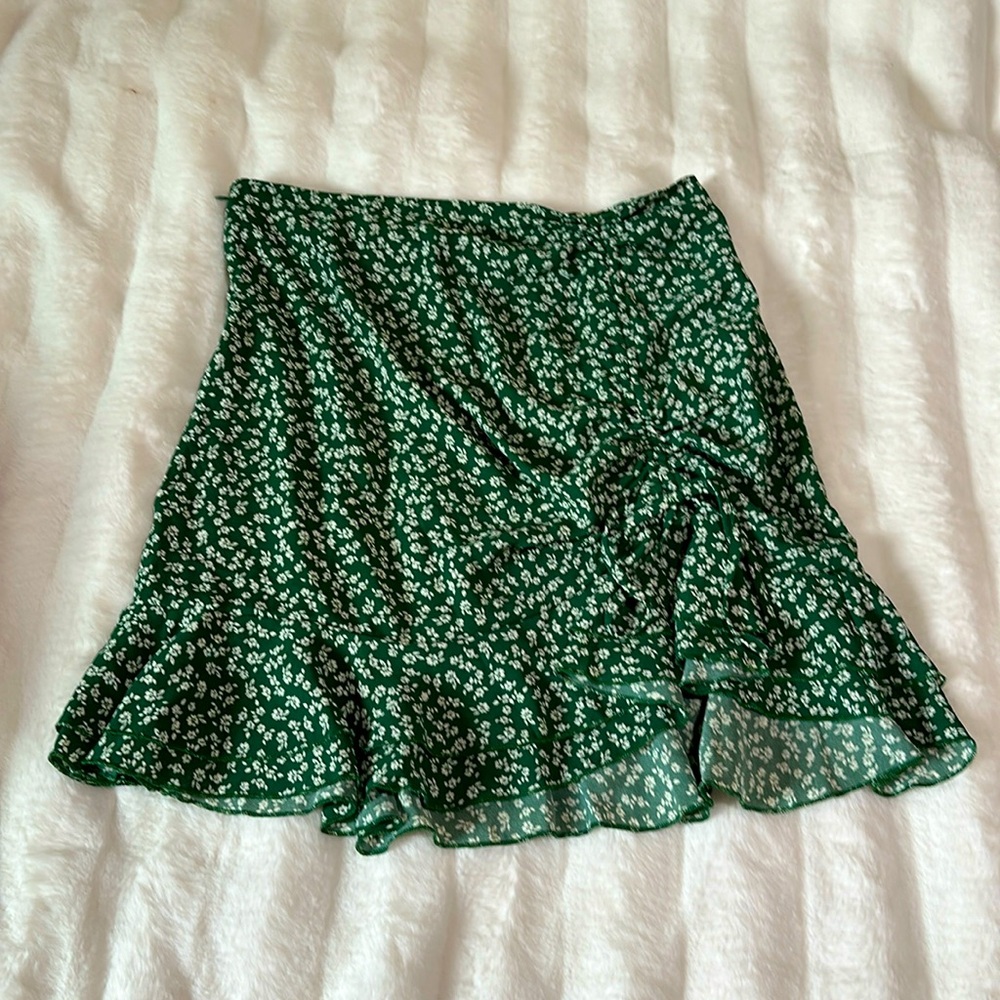 SHEIN 1X floral skirt